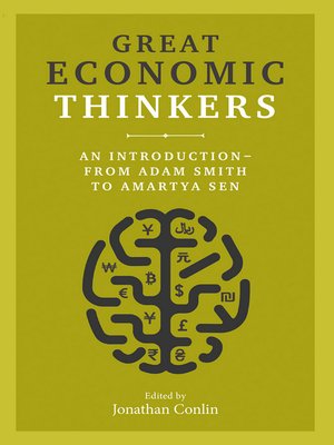 cover image of Great Economic Thinkers